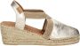 Toni Pons Tossa platinum leren espadrilles dames (TOSSA plati) - Thumbnail 2