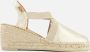 Toni Pons Tossa platinum leren espadrilles dames (TOSSA plati) - Thumbnail 2