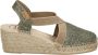 Toni Pons Triton Dames Espadrilles Caqui Groen Textiel TRITONcaqui - Thumbnail 2