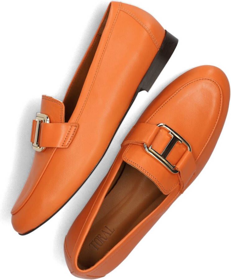 Toral 10644 Loafers Instappers Dames Oranje