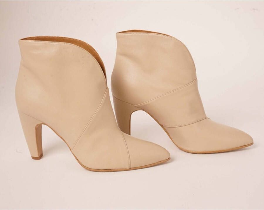 Toral Boots & laarzen Tl-chiara Enkellaarzen Beige Tl-chiara in beige