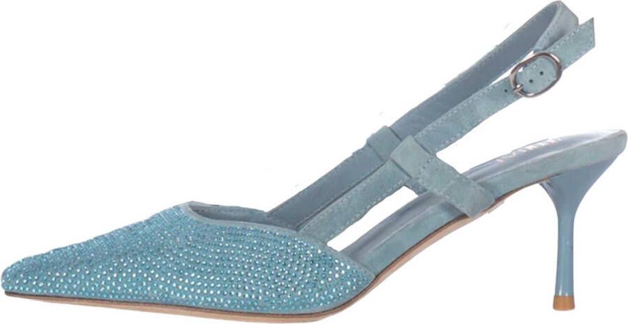 Toral Sandalen Riana Ante Sandalen Lichtblauw Tl-riana Ante in blauw