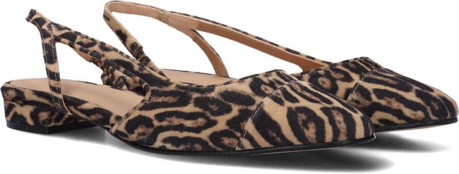 TORAL Slingbacks Dames Luisa Maat: 39 Materiaal: Suède Kleur: Leopard