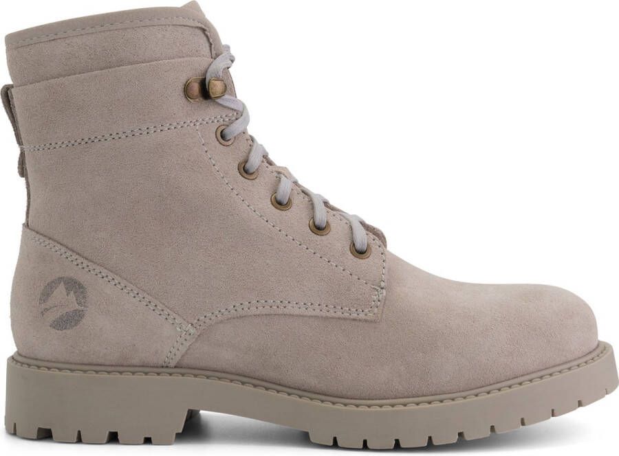 Travelin ' Blegna Dames veterlaars 100% suède Boots Grijs