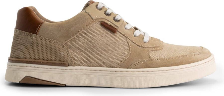 Travelin ' Bromsgrove herensneakers Mannen veterschoenen Taupe