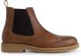 Travelin ' Glaston Chelsea heren boots 100% hoogwaardig leer Laarzen Cognac - Thumbnail 1