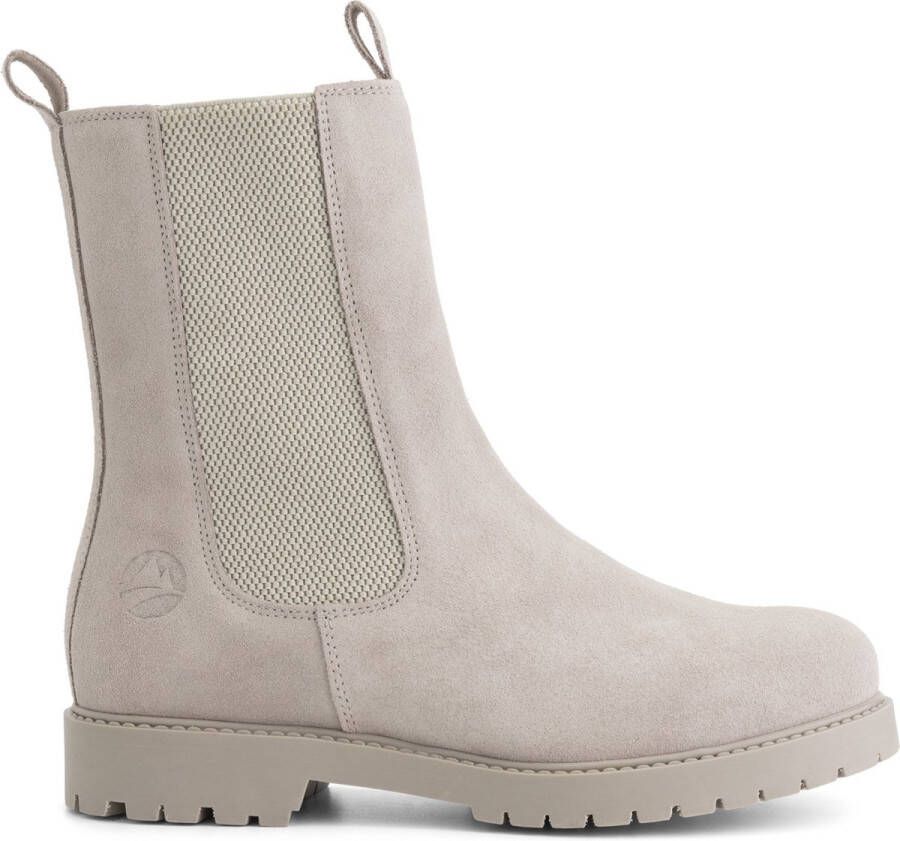 Travelin ' Glomma Dames laars 100% suède Chelsea boots Grijs