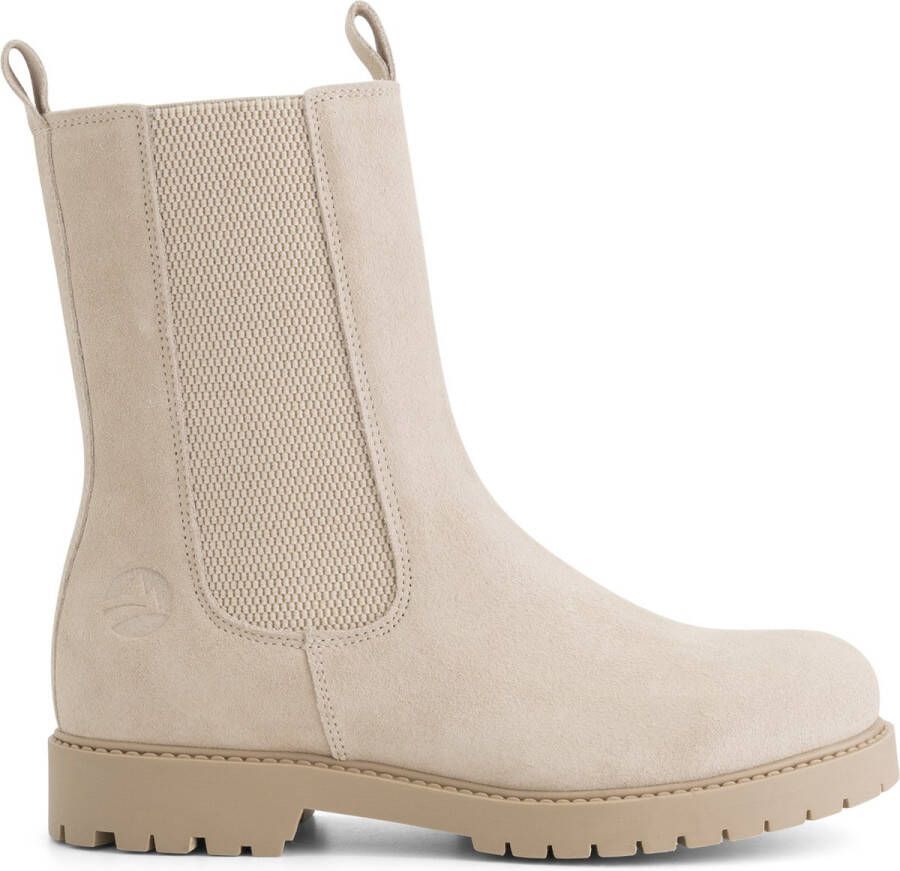 Travelin ' Glomma Dames laars 100% suède Chelsea boots Zand