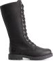 Travelin ' Krossberg Hoge veterlaarzen met rits Boots voor dames Zwart - Thumbnail 2