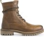 Travelin ' Kvosted Heren Leren hoge veterschoenen Cognac leer - Thumbnail 3