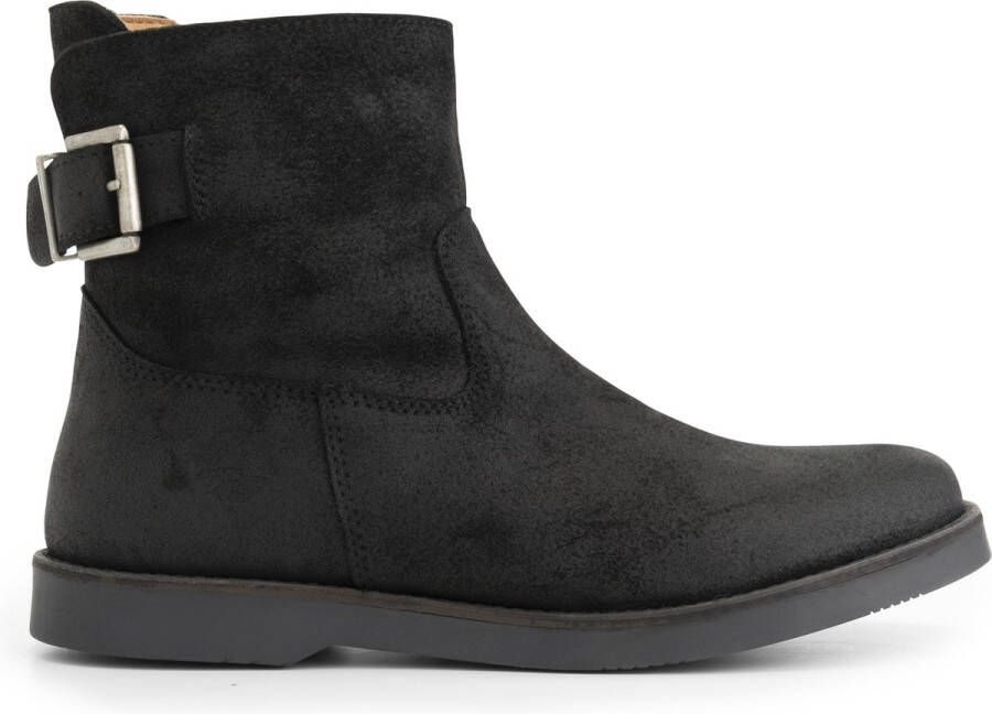 Travelin ' Launay Dames Suede leren enkellaarzen Zwart leer