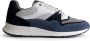 Travelin ' Ledbury Leren Herensneakers Mannen veterschoenen Blauw leer - Thumbnail 2