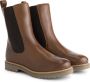 Travelin ' Lemming Dames Chelseaboots Leren vrouwen enkellaarzen Cognac leer - Thumbnail 3