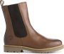 Travelin ' Lemming Dames Chelseaboots Leren vrouwen enkellaarzen Cognac leer - Thumbnail 1