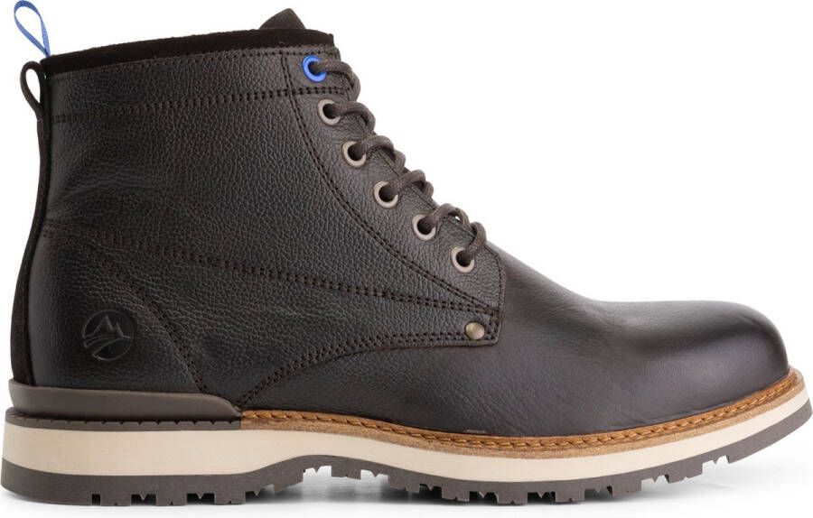 Travelin ' Malberg Lace-up boots 100% leer Heren veterschoenen Bruin