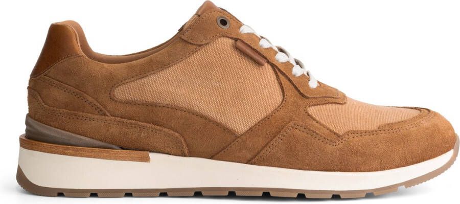 Travelin ' Newberry Heren sneakers Ademend Trainers Cognac