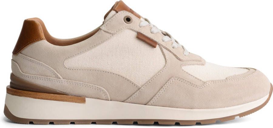 Travelin ' Newberry Heren sneakers Ademend Trainers Wit