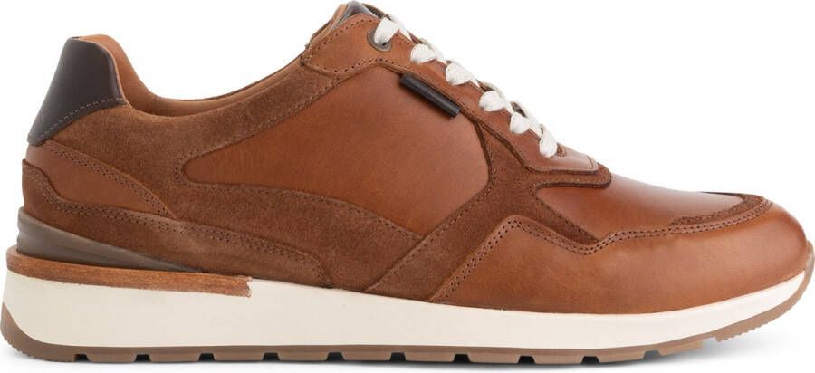 Travelin ' Northam Heren sneakers Sneldrogende voering Trainers Cognac