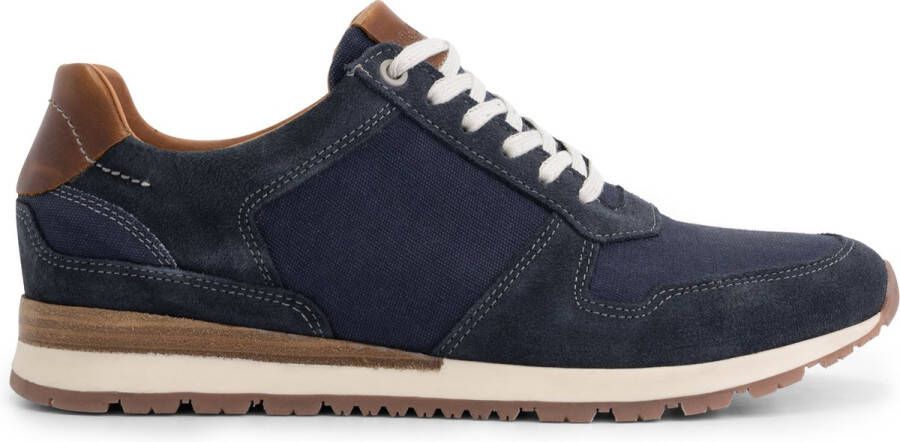 Travelin ' Norton Herensneakers Donkerblauw Mannenschoenen