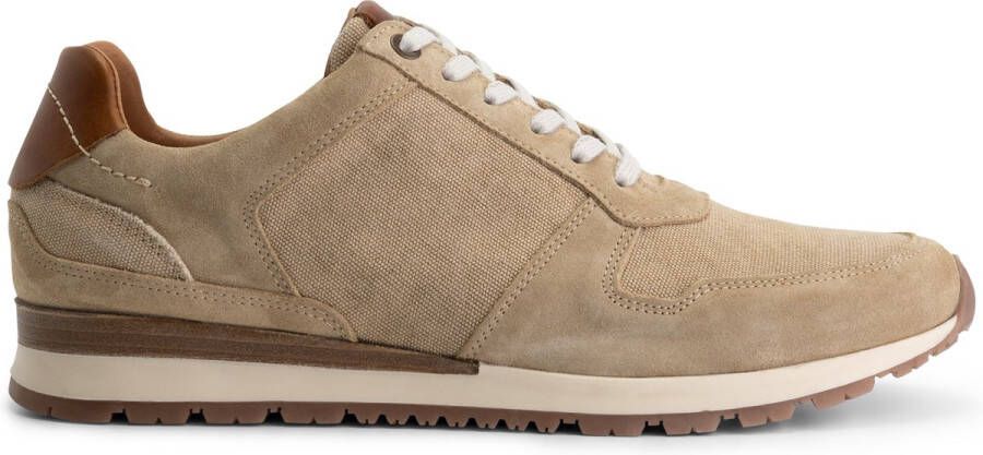 Travelin ' Norton Herensneakers Veterschoenen mannen Taupe