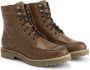 Travelin ' Rogaland Dames boots Leren Veterschoenen Cognac leer - Thumbnail 2