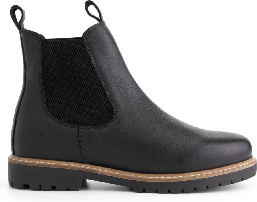 Travelin ' Romsdal Dames chelsea boots Wollen voering Zwart