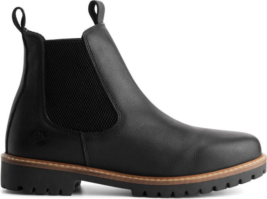 Travelin ' Romsdal Heren chelsea boots Wollen voering Black