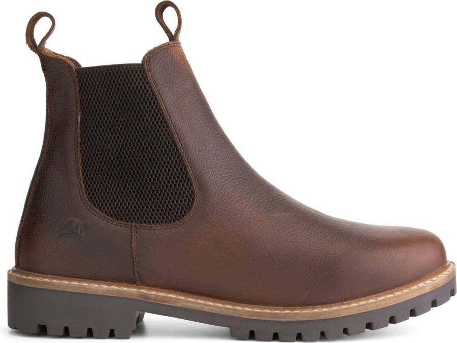 Travelin ' Romsdal Heren laars Wolgevoerd Chelsea boots Black