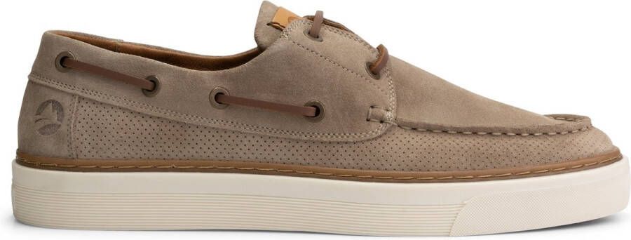 Travelin ' Shipton Suede leren herenschoenen Zand beige leer - Foto 1