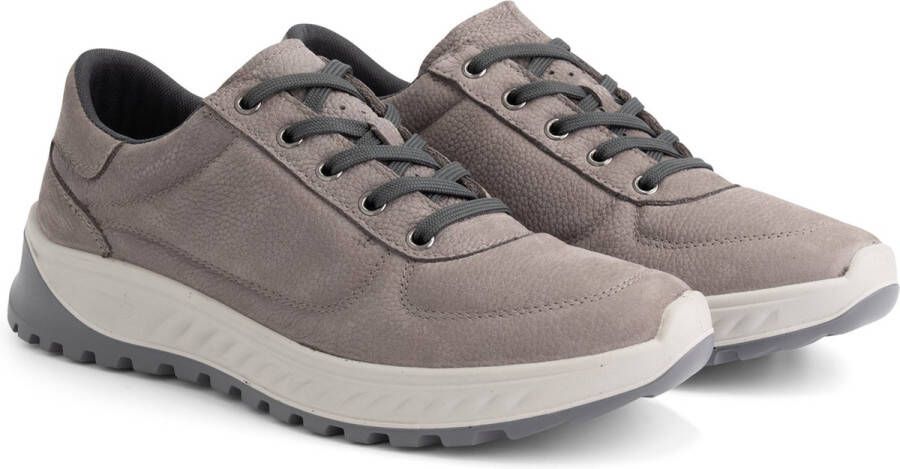 Travelin ' Sjolund Heren Leren wandelschoenen Wandelsneakers Grijs Leer