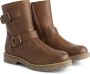 Travelin ' Skellerup Dames Laarzen Leren bikerboots wolgevoerd Cognac leer - Thumbnail 1