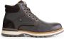 Travelin ' Sorby Heren veterschoenen 100% leer Lace-up boots Bruin - Thumbnail 1