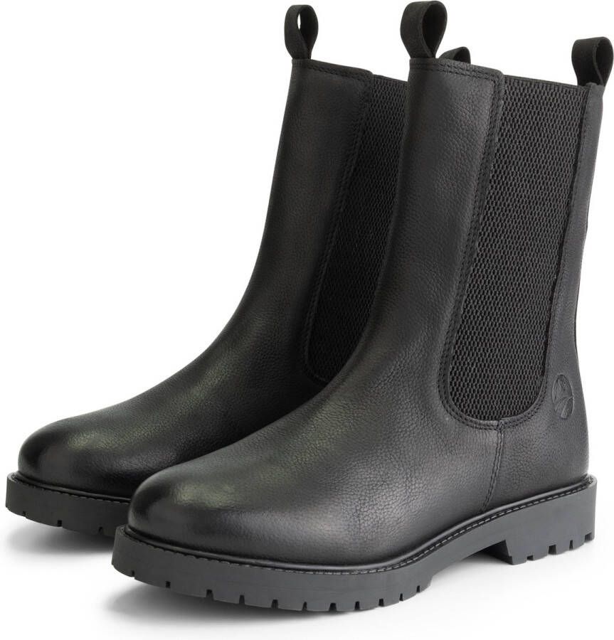 Travelin' Suldal Halfhoge chelsea boots Pull-on laarzen voor dames Zwart