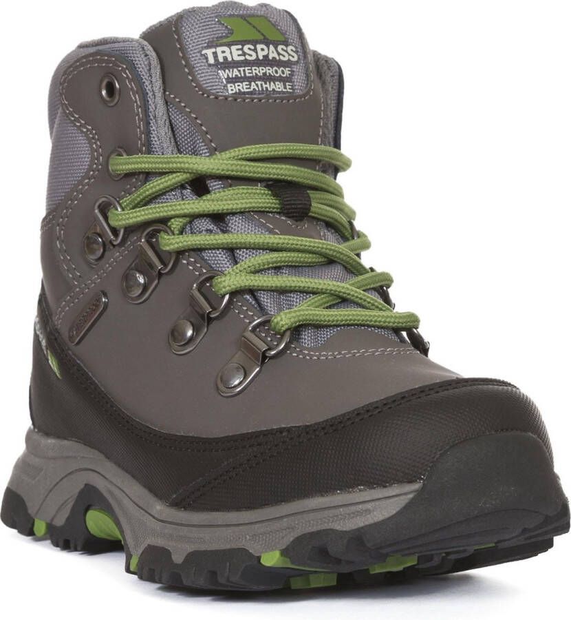 Trespass Childrens Kids Glebe II Waterproof Walking Boots (Gull)