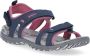 Trespass Damen Sandalen Serac Female Walking Sandal Navy Dusty Rose - Thumbnail 1