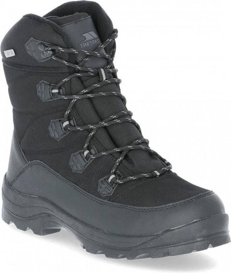 Trespass Mens Zotos Waterproof Snowboots (Black)