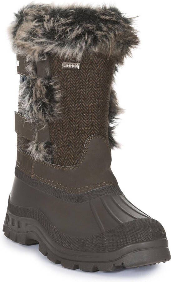 Trespass Womens Ladies Brace Winter Snow Boots (Peat)