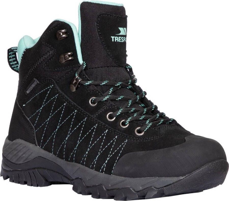 Trespass Womens Ladies Torri Suede Walking Boots (Black)