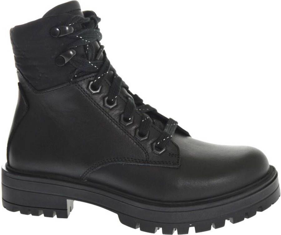 Twins 323685 589 Wijdte 5 Meisjes Veterboot Zwart