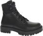 Twins 323685 589 Wijdte 5 Meisjes Veterboot Zwart - Thumbnail 1