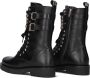 TWINSET MILANO Veterboots Dames 242tcp082 Maat: 40 Materiaal: Leer Kleur: Zwart - Thumbnail 2