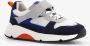 TwoDay leren jongens sneakers wit blauw - Thumbnail 1