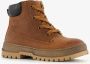 TwoDay leren jongens veterboots cognac bruin - Thumbnail 1