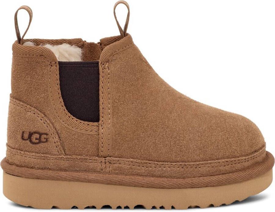 Ugg Peuter kleuter suède chelseaboots camel Bruin Jongens Suede 27.5