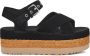 Ugg Low-Top Sneakers Sandalen Aubry mit Nieten & Plateau-Sohle in zwart - Thumbnail 1