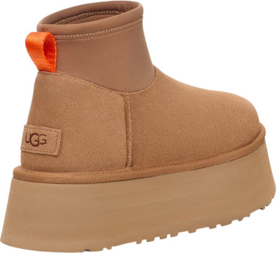 UGG Plateaulaarsjes CLASSIC MINI DIPPER instap boots winterlaarzen snowboots met plateauzool