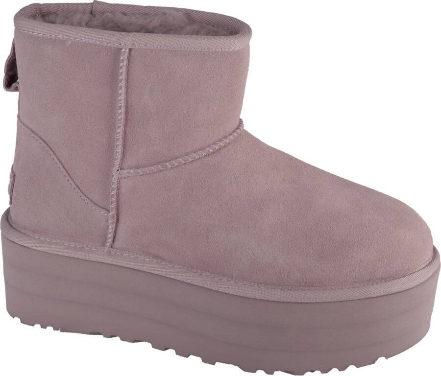 Ugg Australian UGG Classic Mini Platform 1134991-PSK Vrouwen Grijs Laarzen Sneeuw laarzen