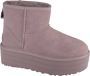 Ugg Australian UGG Classic Mini Platform 1134991-PSK Vrouwen Grijs Laarzen Sneeuw laarzen - Thumbnail 1