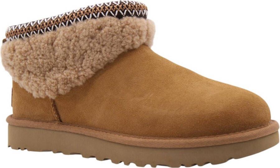 Ugg Australian W Classic Ultra Mini Maxi Krullende Laarzen Streetwear Vrouwen