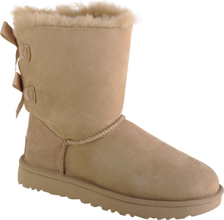 UGG Boots zonder sluiting Bailey Bow 2 met satijnen strikken achter bij de schacht